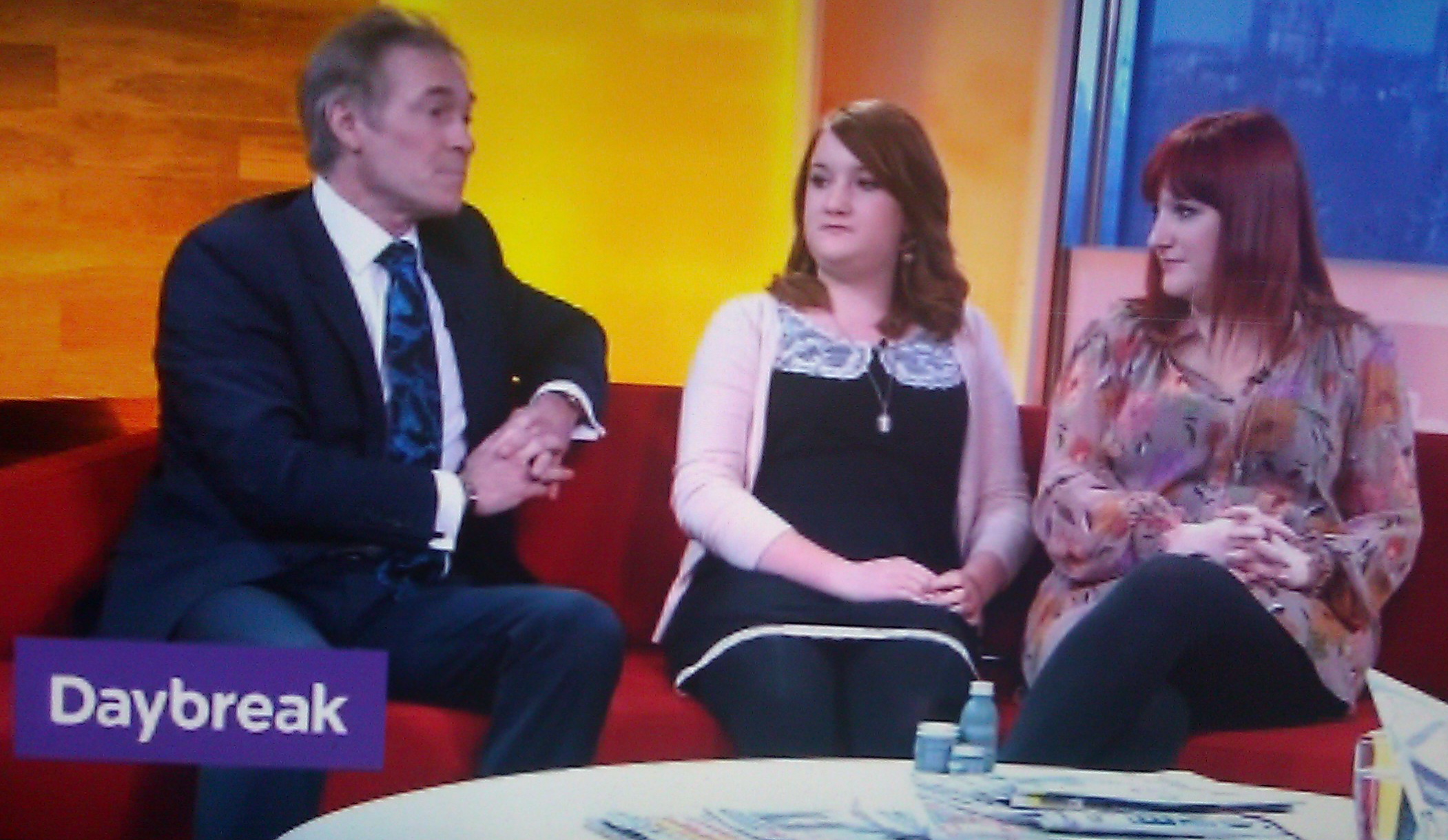 The eczema cream story appears on ITV's Daybreak