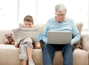 Are the older generation more tech savvy?