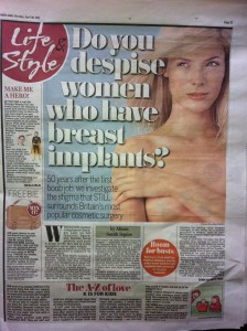 Daily Mail Breast implants