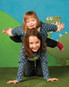 Natty appearing with her Sister, Mia, in Frugi