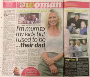sex Swap story in the Sun